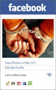 facebook arrest