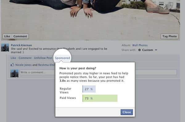 FacebookPromotedPostsPicture Want More Attention For Certain Posts? Pay Facebook A Small Fee To Push Up Your Content