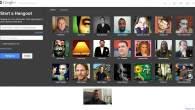 Google Plus Hangouts New Design