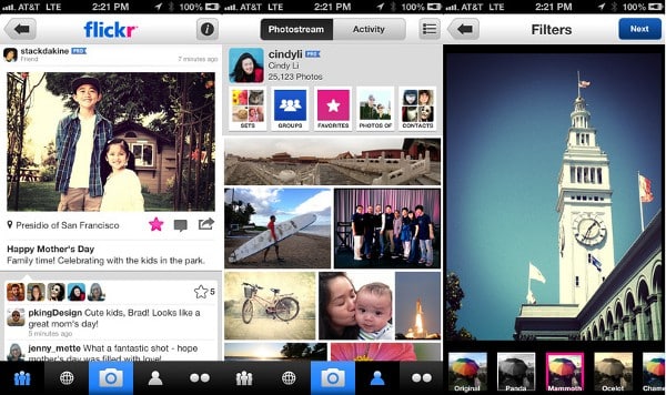 Flickr iPhone App Adds Photo Filters, Sign In With Facebook Or Google flickr iphone app redesign Flickr iPhone App Adds Photo Filters, Sign In With Facebook Or Google
