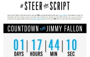 Jimmy Fallon To Turn Tweets Into Super Bowl Ad With #SteerTheScript