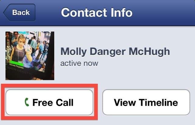 Featured image for Facebook Launches Free Calling App For iPhones
