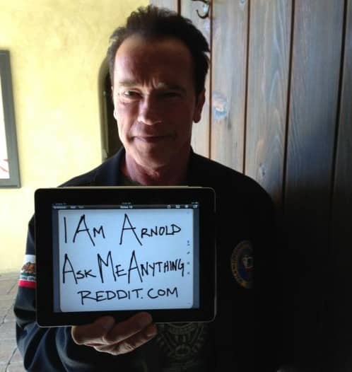 Featured image for Arnold Schwarzenegger’s Best Reddit IAmA One-Liners