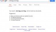 Digg Not Found in Google