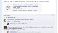 facebook reddit AMA