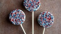 Patriotic Oreo Pops