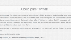 Ubalo Acquired By Twitter