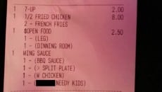 receipt profanity