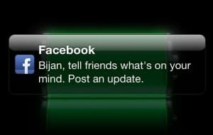 Facebook Status Updates
