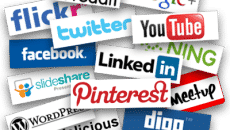 social media logos