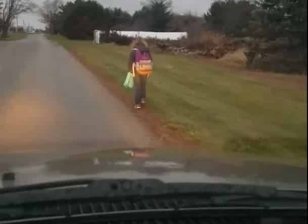 Featured image for Father Makes 10-year-old Daughter Walk To School 5 Miles As Punishment