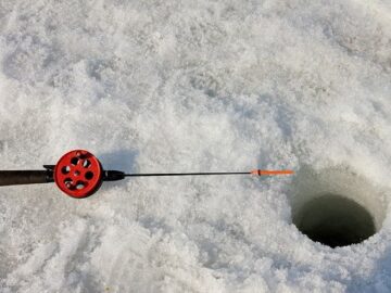 ice fishing