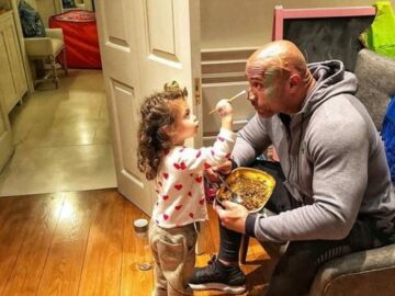 Jasmine Johnson and Dwayne The Rock Johnson