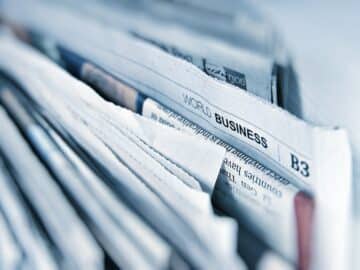 Business newspaper article