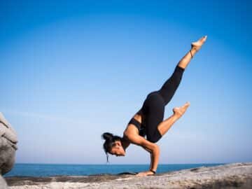 yoga, strength, woman