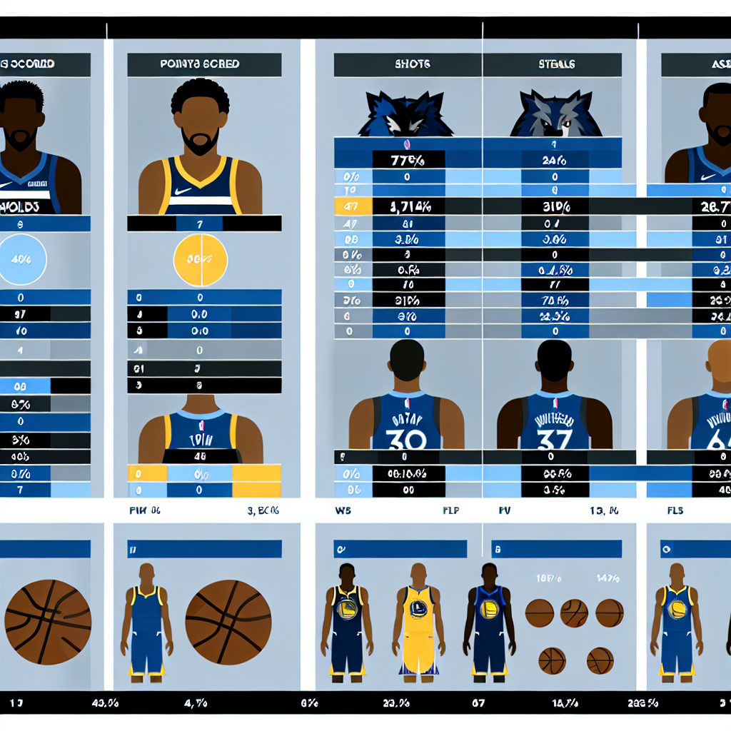 timberwolves vs golden state warriors match player stats