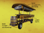 Berlin beer bike