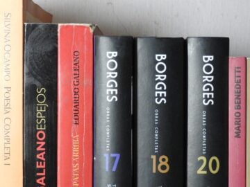 red and black book on white table