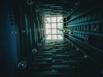 low angle photography of building